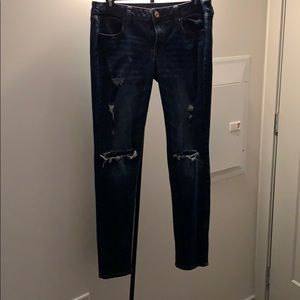 American Eagle Stretch Distressed Jegging